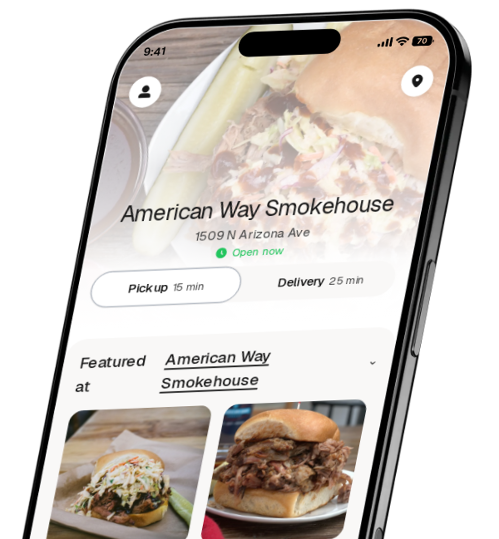 American Way Smokehouse app preview
