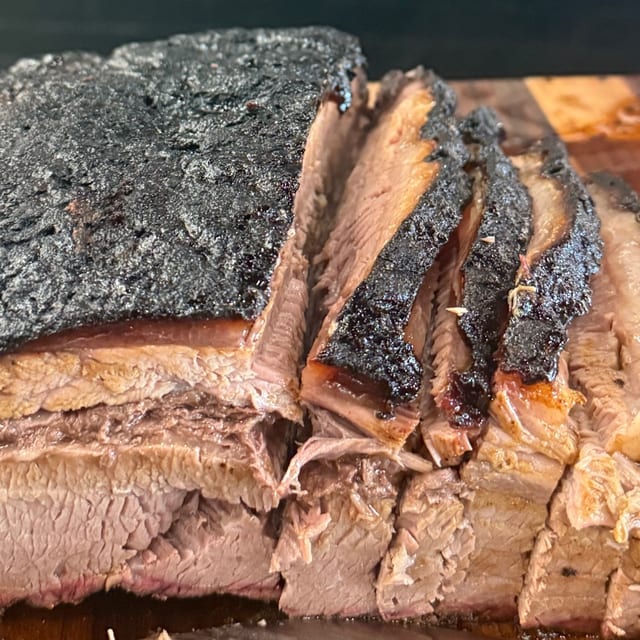 Brisket by the pound.