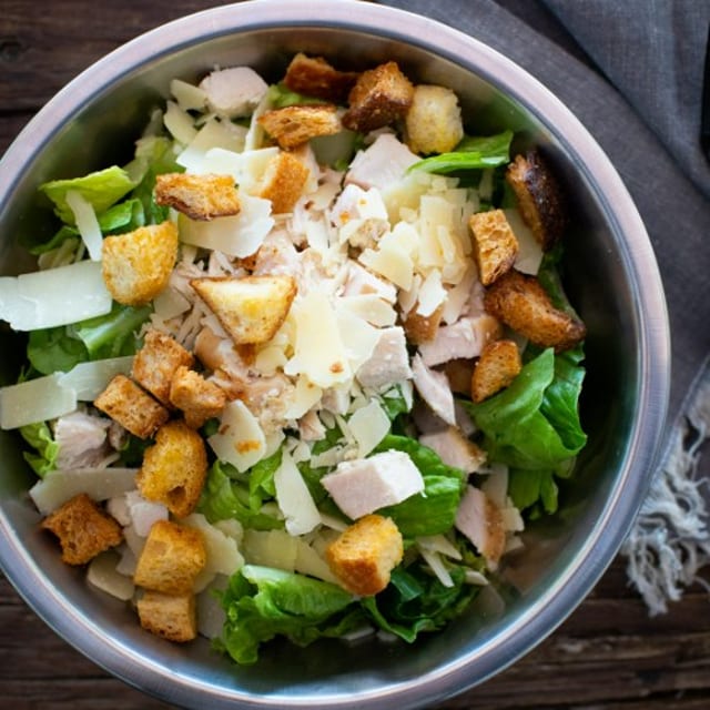Chicken Caesar.