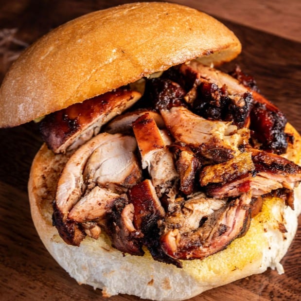 Smoked Chicken Sandwich.