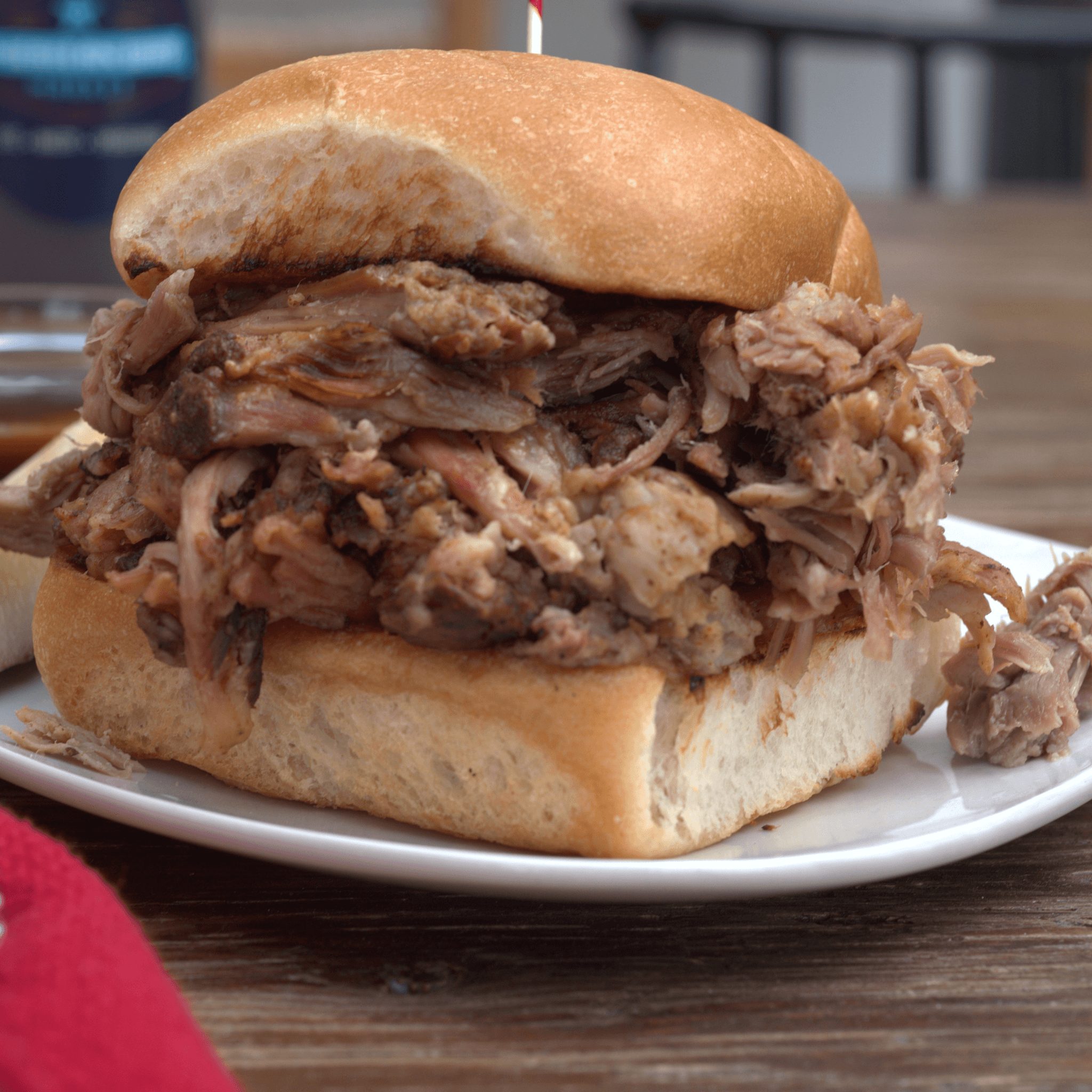 Pulled Pork Sandwich.